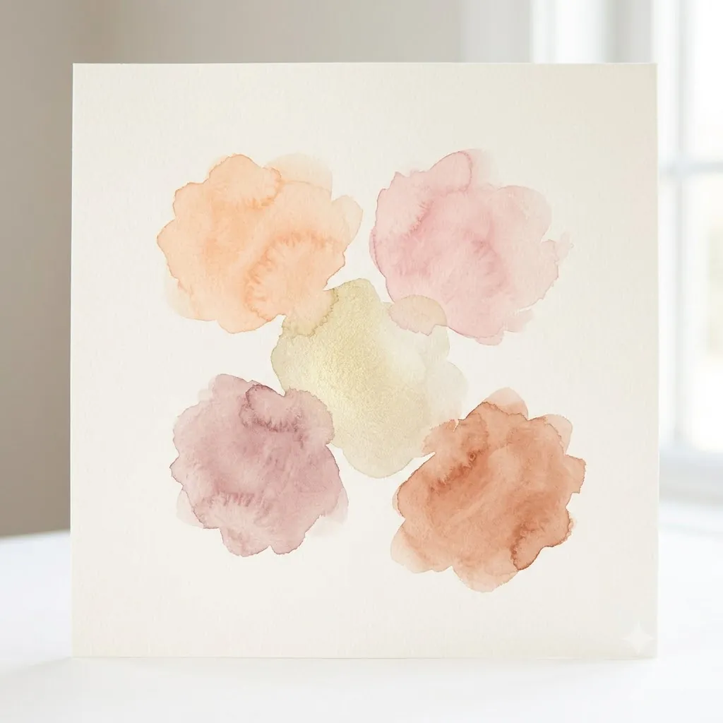 Five soft watercolour blooms, one for each therapy approach.